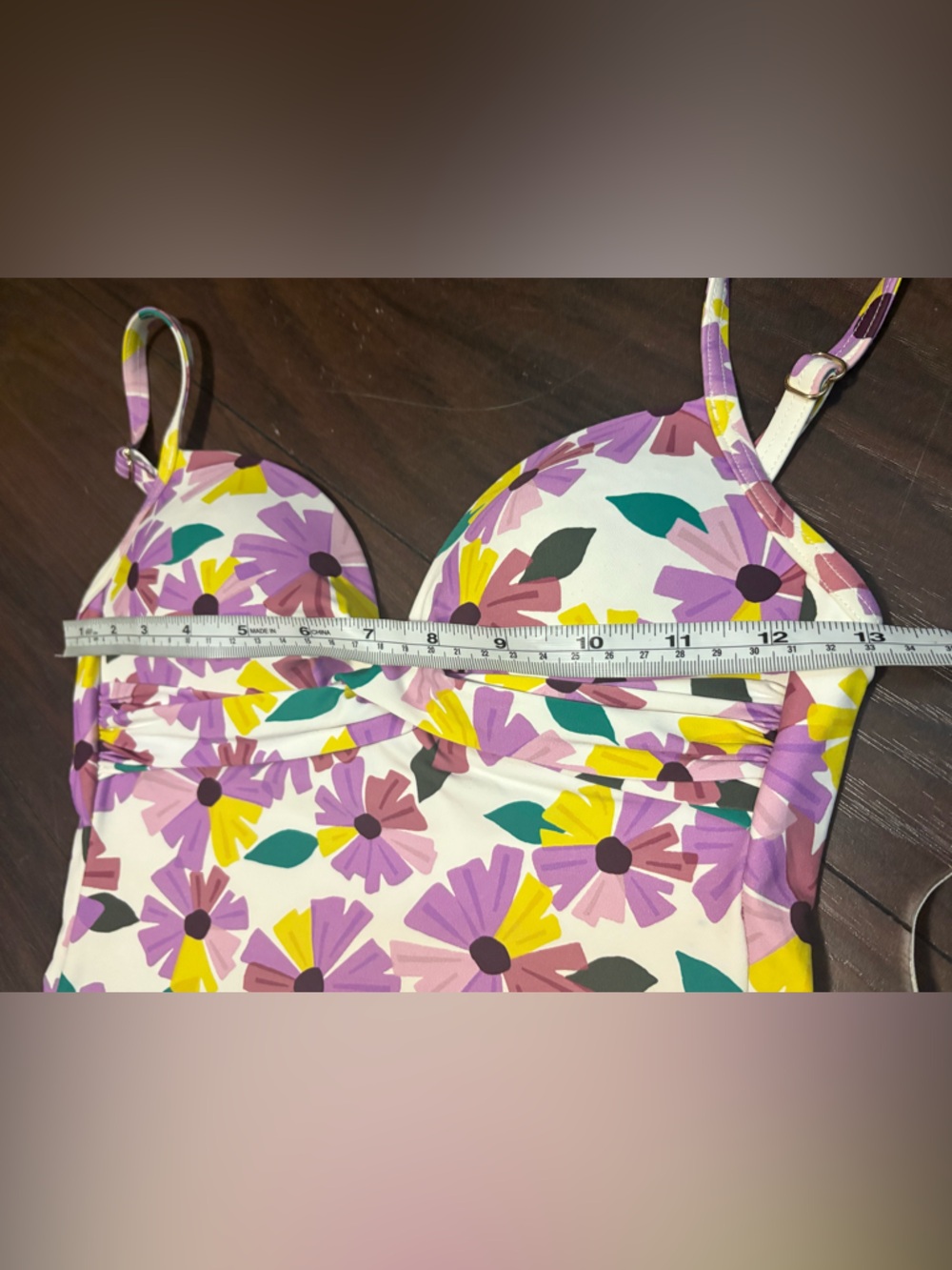 Kate Spade Floral One Piece Swimsuit Colorful Print Small - Picture 8 of 8